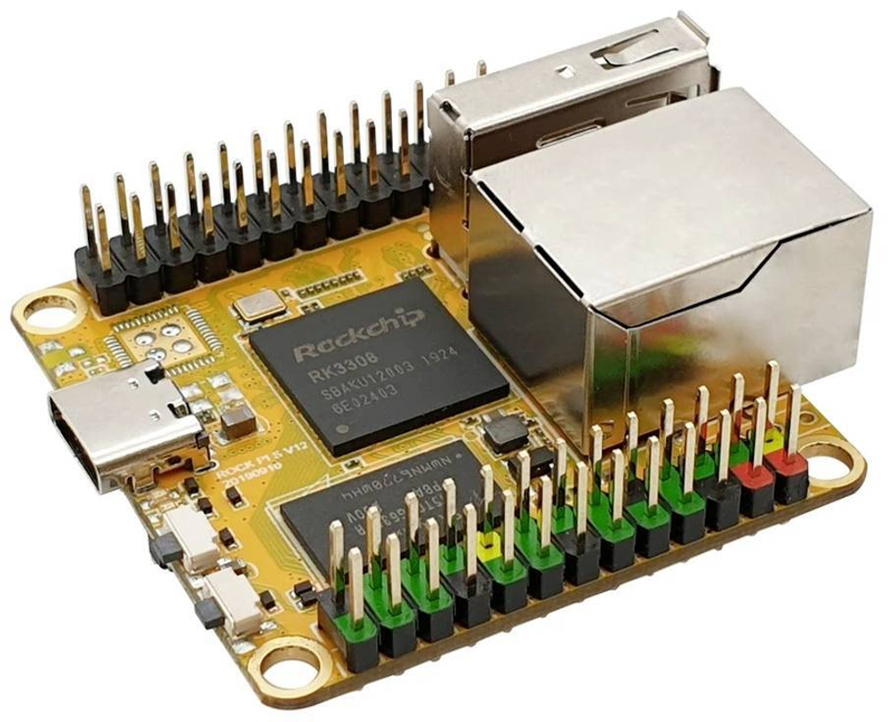 ROCK Pi S 256MB без WiFi и Bluetooth с 1GB NAND (D2N8)