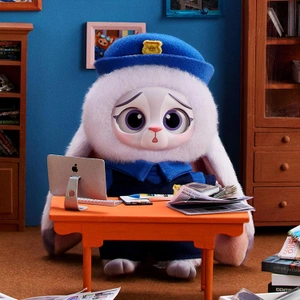 Случайная фигурка MINISO: Zootopia Vinyl Plush Pendant