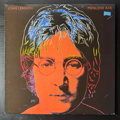 John Lennon ‎– Menlove Ave (Европа 1986г.)