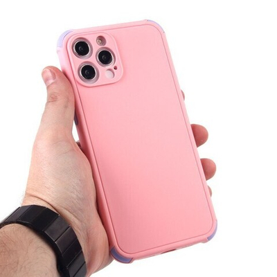 Чехол для iPhone 12 Pro Max, 012423 Розовый