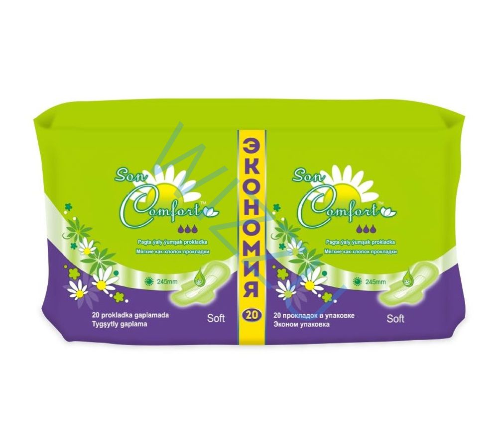 Прокладки Sen Comfort 245мм Soft Эконом 20шт