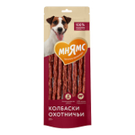 Лакомство для собак Мнямс на каждый колбаски охотничьи 80г
