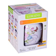 Банка для сыпучих Loraine 26311 Батерфляй 750 мл