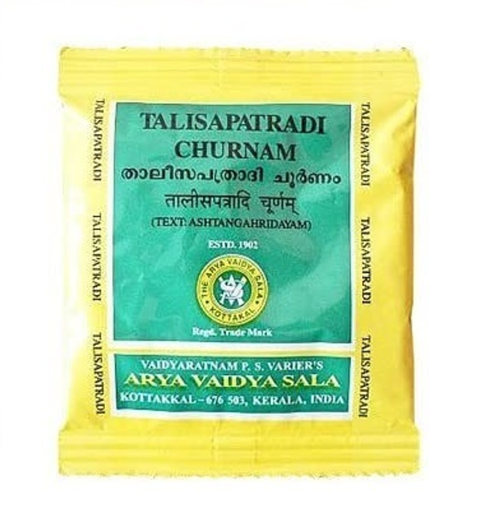 БАД Kottakkal Talisapatradi Churnam Талисапатради Чурна ЖКТ и ОРЗ 10 г