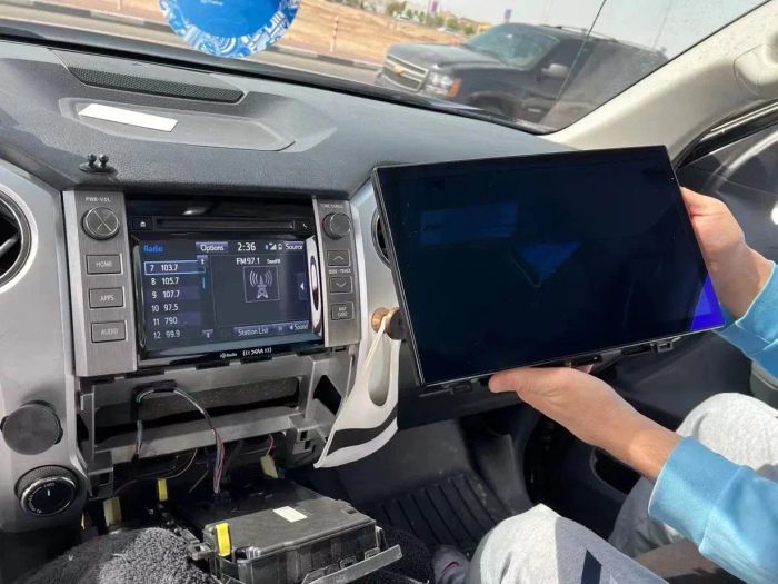 Магнитола для Toyota Tundra 2 2013-2022 - Kuberg ZH-T1306 на Android 12, Быстрая, 4G SIM-слот, CarPlay