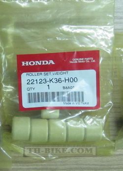 22123-K36-H00. ROLLER SET, WEIGHT.