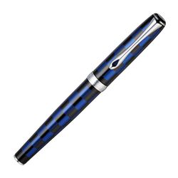 Перьевая ручка Diplomat Excellence A Plus Rome black blue F 14ct. (D40103013)