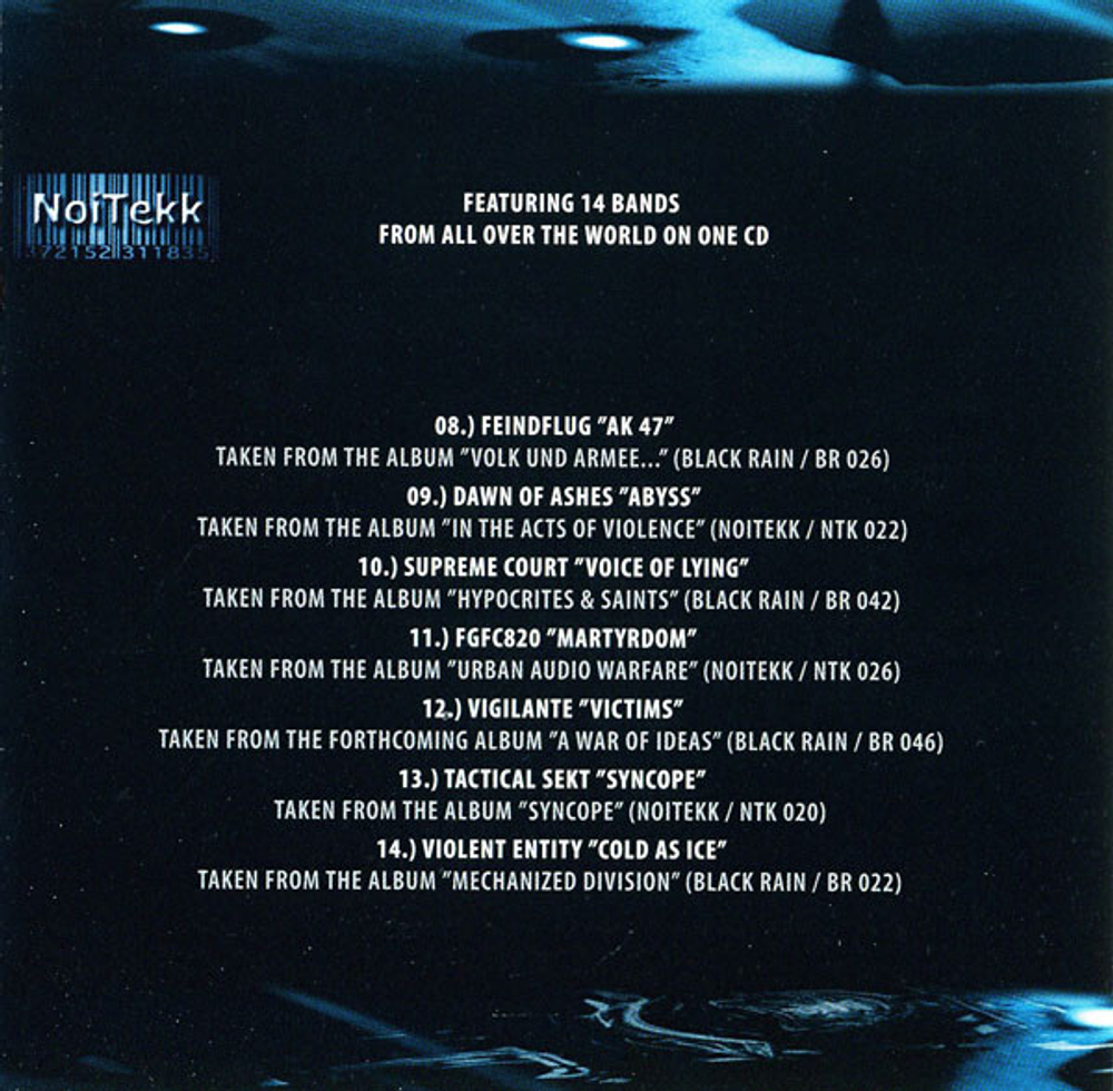 Сборник / A Compilation Of The German Labels: NoiTekk & Black Rain (RU)(CD)
