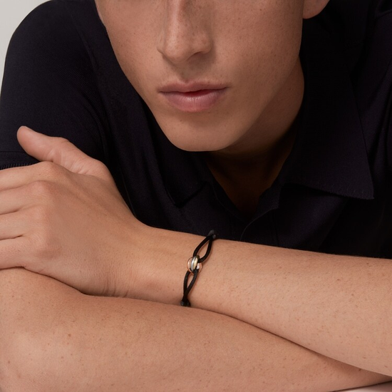Браслет Cartier Trinity на шнурке