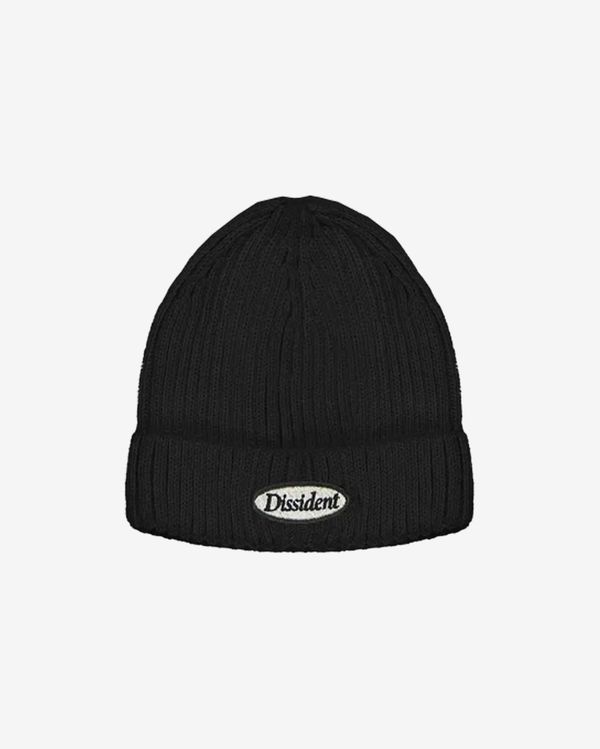 Шапка Oval Logo черная - фото 1