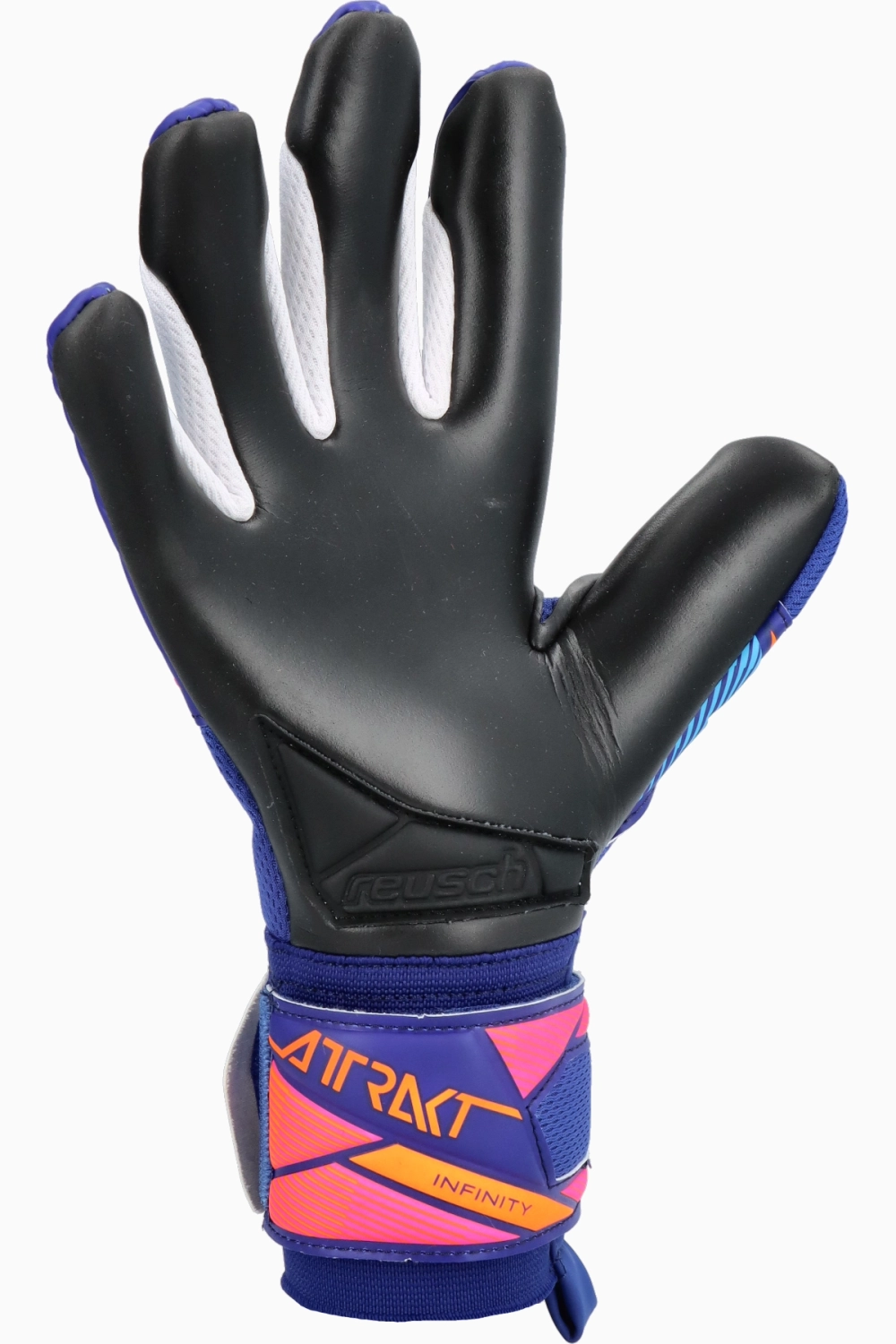 Вратарские перчатки Reusch Attrakt Infinity Evolution NC - синий