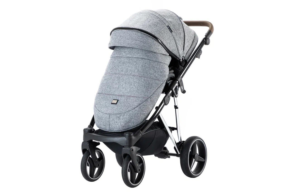 Коляска для новорожденных 2в1 Luxmom F1 (реверсивный блок)