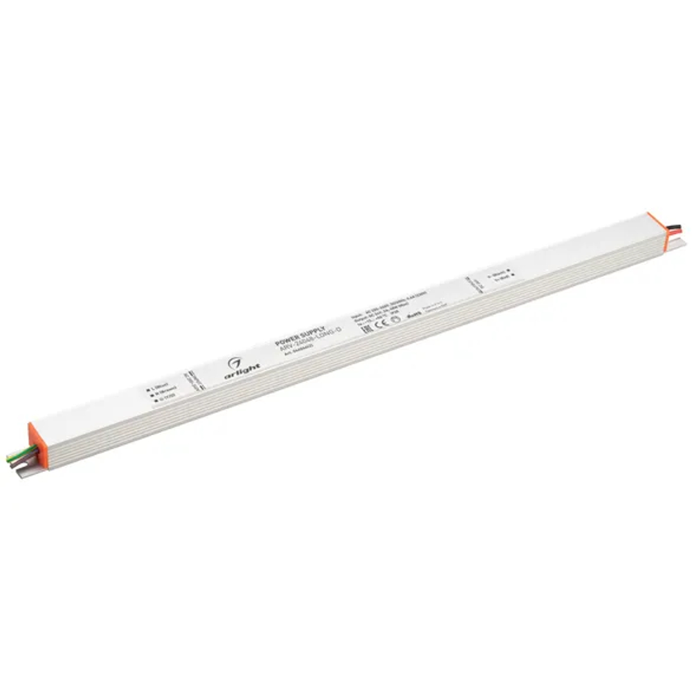 Блок питания ARV-24048-LONG-D (24V, 2A, 48W) (Arlight, IP20 Металл, 3 года) 046044(2)