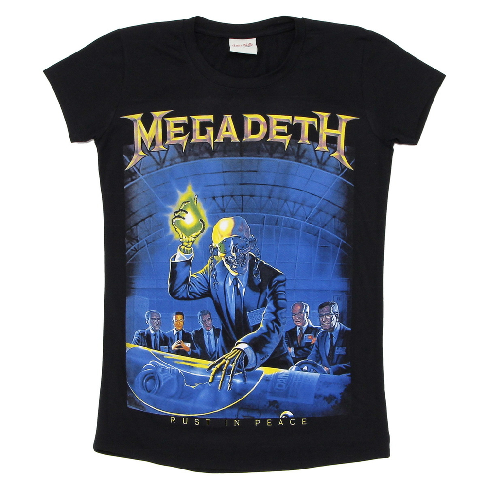 Футболка женская Megadeth Rust In Peace (106)