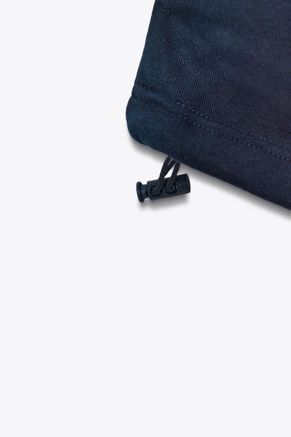 ZARA БАЗОВЫЕ ПРЯМЫЕ БРЮКИ ИЗ МЯГКОЙ ТКАНИ, МОРСКОЙ СИНИЙ