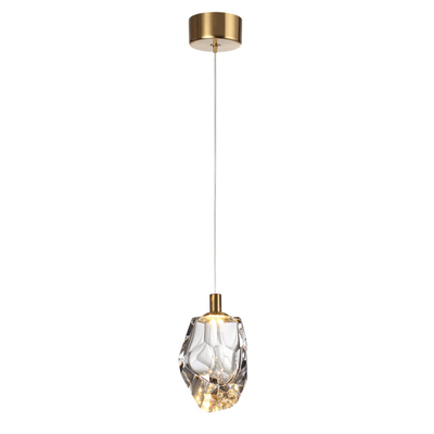 7114/4LC L-VISION ODL25 Подвесной светильник бронзовый/прозрачное стекло/металл IP20 LED 4W 300Лм 3000K 200° 220V GEMME