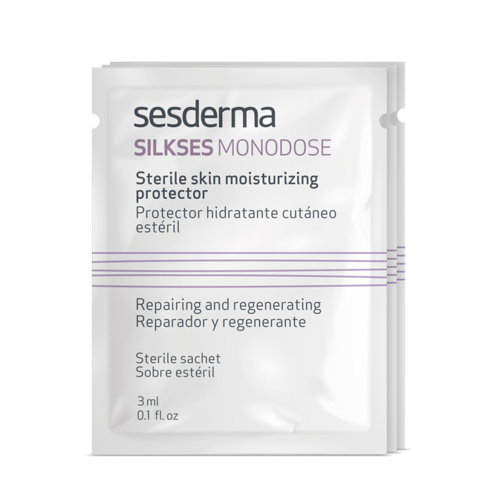Sesderma SILKSES MONODOSE Sterile skin moisturizing protector | Крем-протектор увлажняющий, 20 шт. по 3 мл