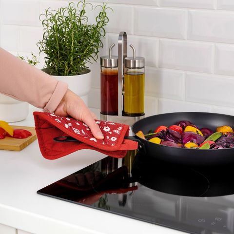 Набор прихваток IKEA INAMARIA (ИНАМАРИЯ), Красный, 19х19 см, 2 шт