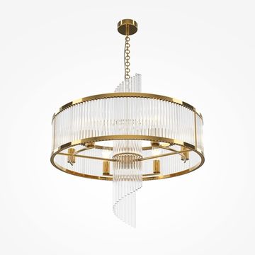 Подвесной светильник 6*Е14 MOD174PL-06G золото Frame Maytoni