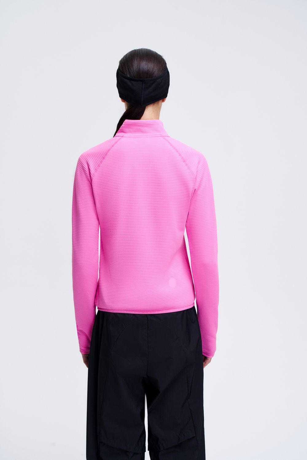 Джемпер half-zip GRI Норд ярко-розовый женский