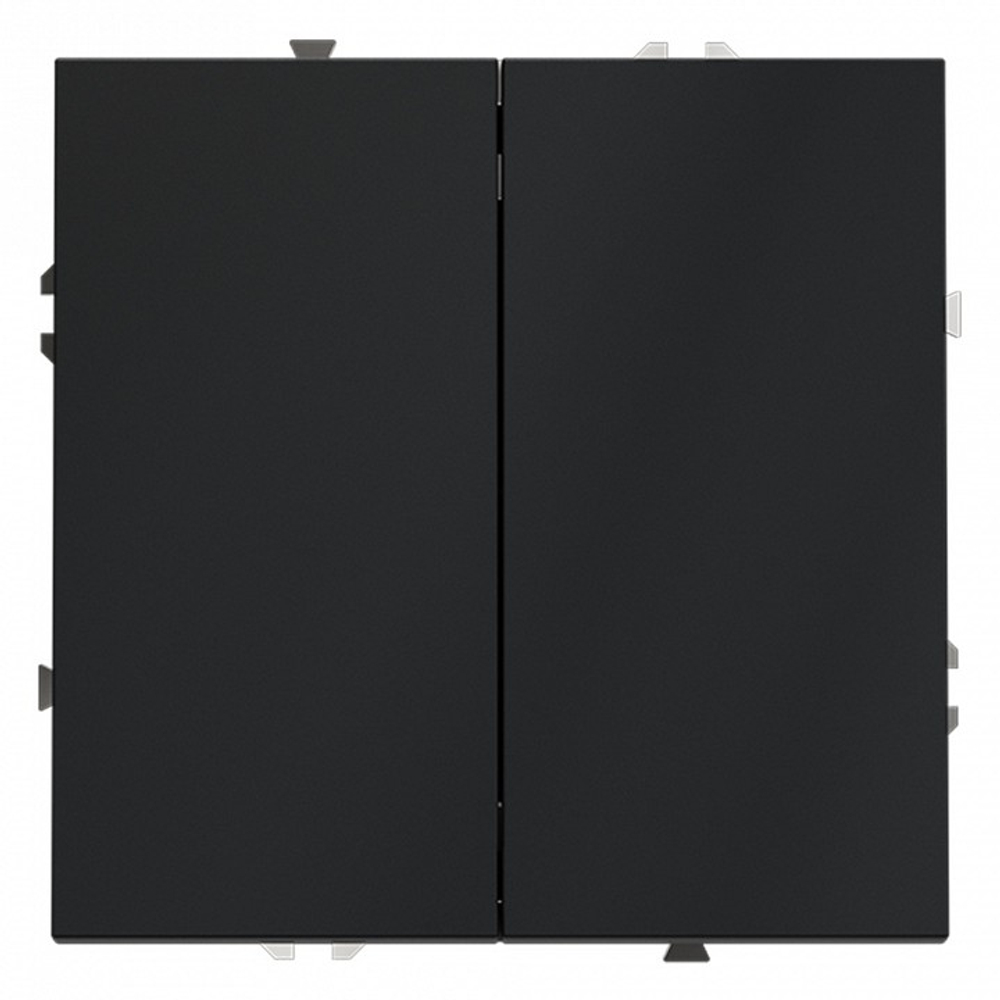 Выключатель двухклавишный без рамки Voltum S70 VLS020607