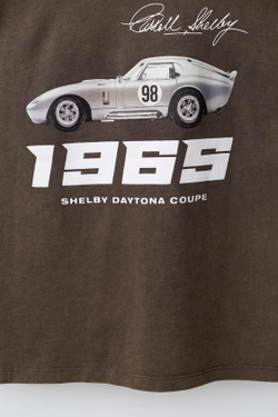 ZARA ФУТБОЛКА SHELBY®, ЦВЕТ РЖАВЧИНЫ
