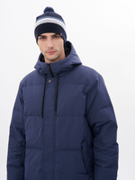 Шапка Apscale Urge Pom Dark Blue с шерстью демисезонная