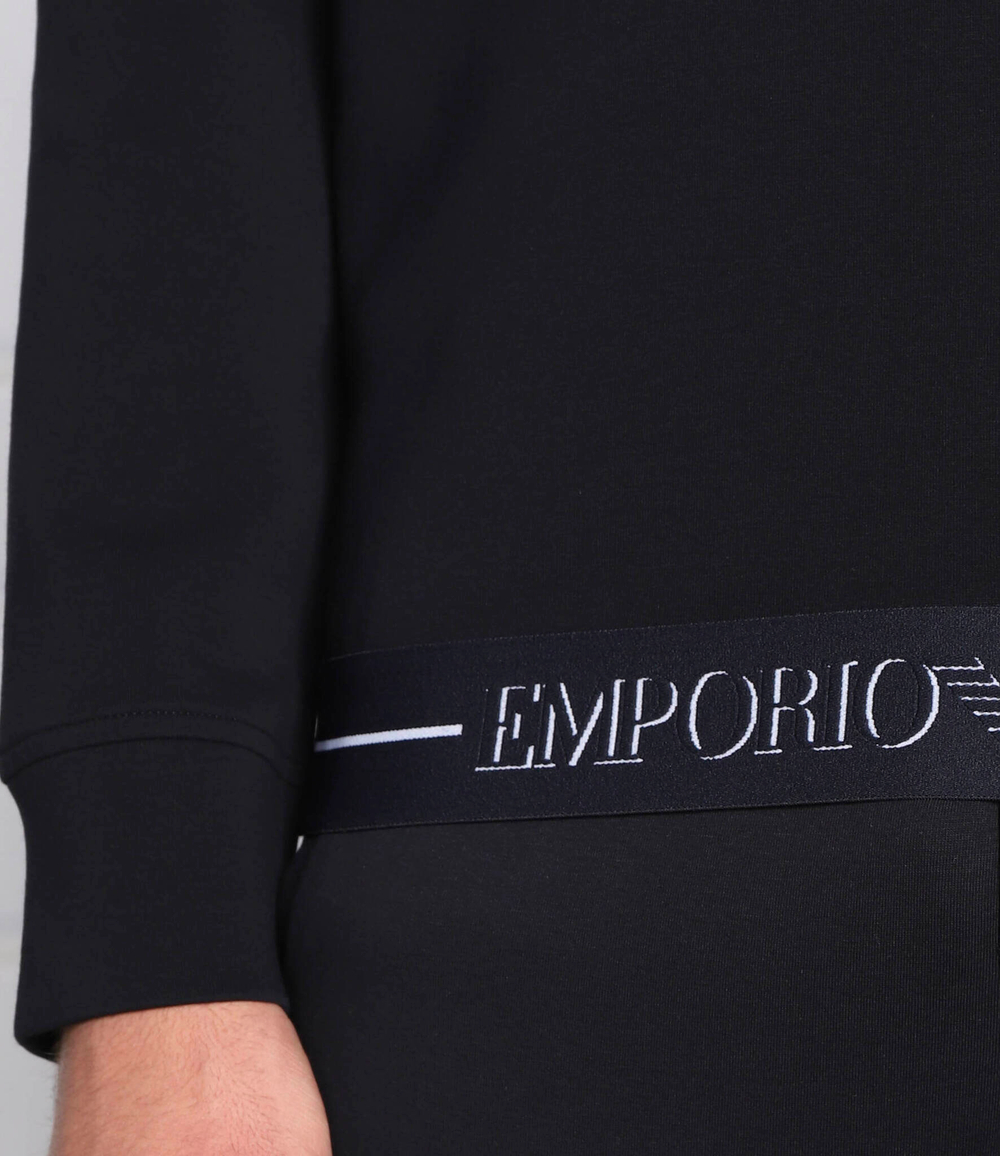 Худи Emporio Armani - темно-синий(6L1MM4 1JHSZ)