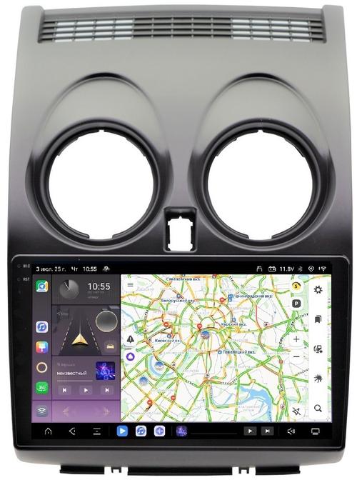 Магнитола для Nissan Qashqai J10 2006-2013, Dualis - Kuberg OL-9662 QLed+2K, Android 13, Быстрейшая, CarPlay, 4G SIM-слот