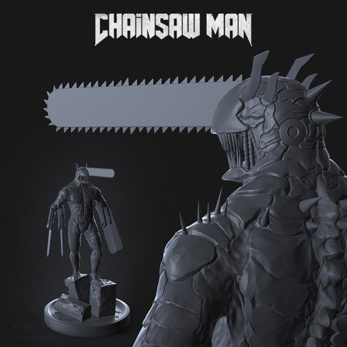 Denji Дэнджи Человек бензопила Chainsaw Man Коллекционная Фигурка Аниме