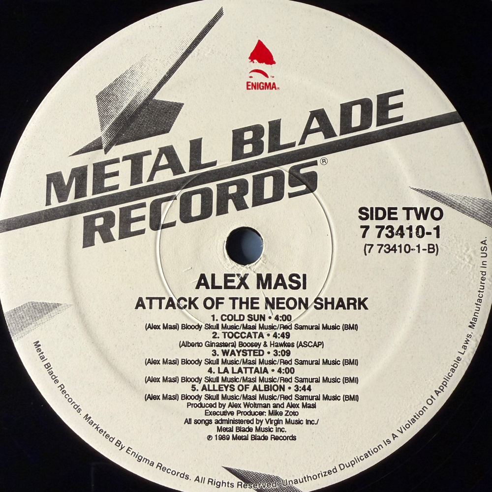 Alex Masi – Attack Of The Neon Shark (США 1989г.) Т