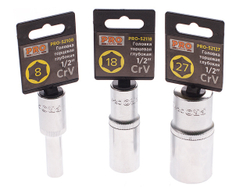 Головка 1/2" 8мм 6гр. глубокая PRO STARTUL (PRO-52108)