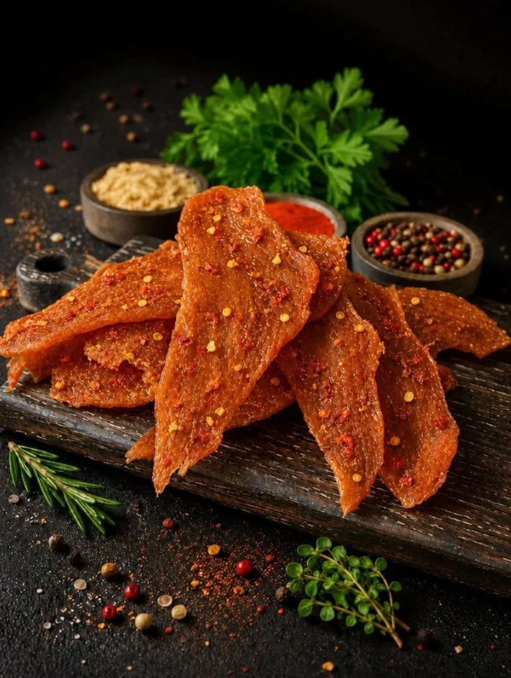 Чипсы куриные острые, 100 гр