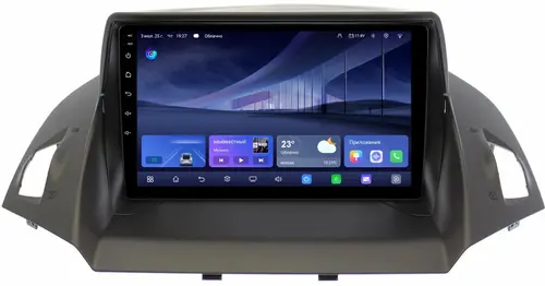 Магнитола для Ford Kuga 2 2013-2019 - Kuberg QLed, Android 14, TS105, Быстрейшая, CarPlay, SIM-слот