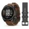 Умные часы Garmin Fenix 8 Pro 47 мм, AMOLED, сапфировое стекло, титановый корпус, кожаный ремешок