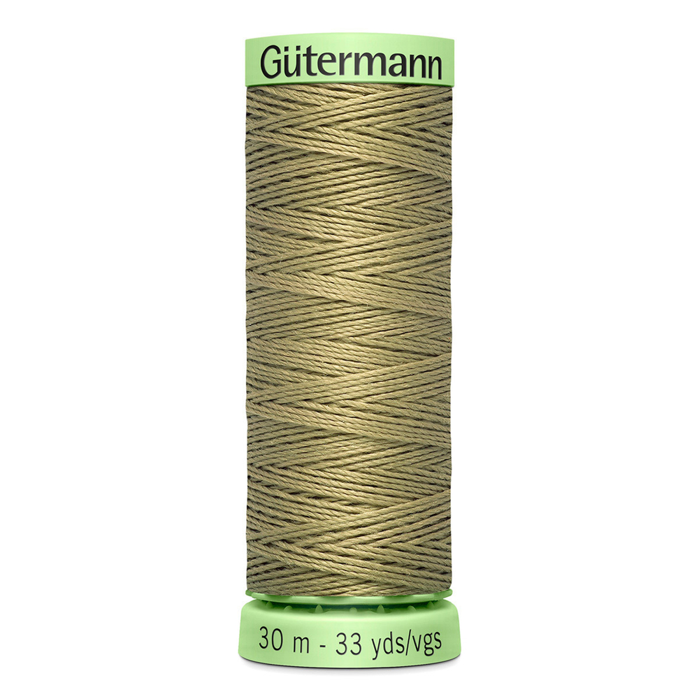 Нить Top Stitch 30/30 м для декоративной отстрочки, Gutermann, 258 умеренно-болотный
