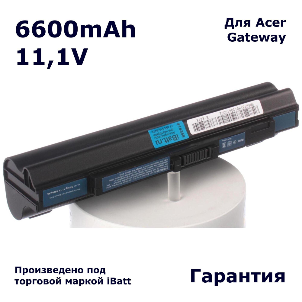 Аккумулятор iBatt 6600mAh, для UM09B34 UM09B31 UM09B44 UM09B73 UM09B7C UM09B71 UM09A41 UM09A73