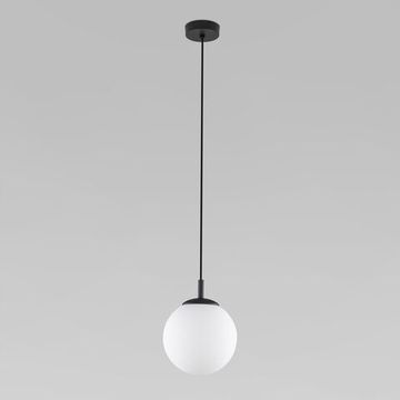 Подвесной светильник со стеклянным плафоном 1*Е27 5669 чёрный Esme TK Lighting
