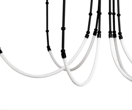 08060-6A,19 Люстра Бофорт черный d150 h150 Led 100W (4000K). ТМ Kink Light