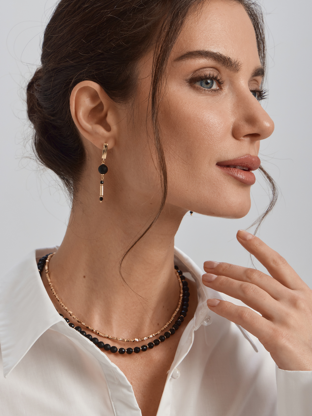 91003407 Колье Selena Pearls