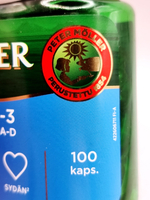 Moller Tupla Omega-3, Омега-3 с витаминами А-D, 100 капсул (Из Финляндии)