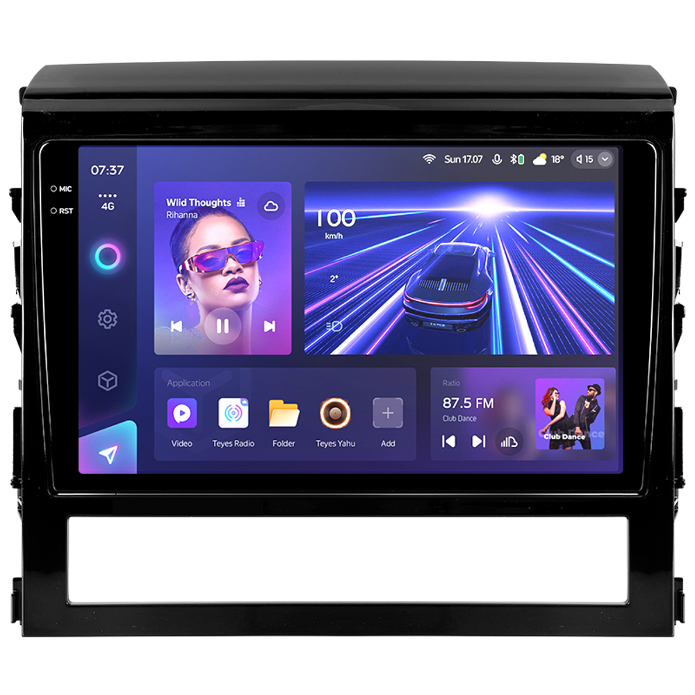 Teyes CC3 2K 9"для Toyota Land Cruiser 200 2015-2020