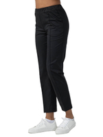 Брюки медицинские женские Dr. Nice ШОВ укороченные, на резинке, черный, 48