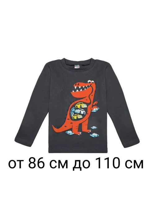 Футболка для садика с длинным рукавом.1 шт.мальчик