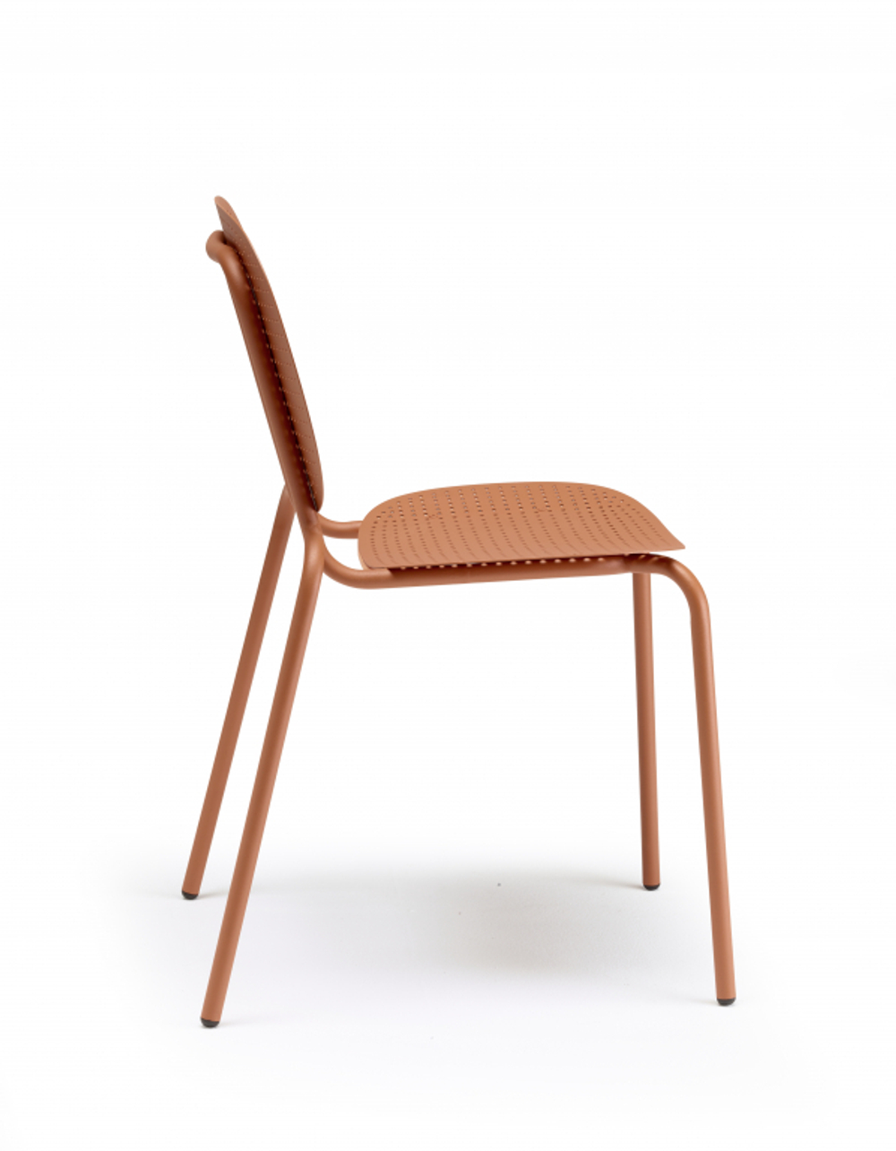 Стул металлический Scab Design Si-Si Dots, терракотовый