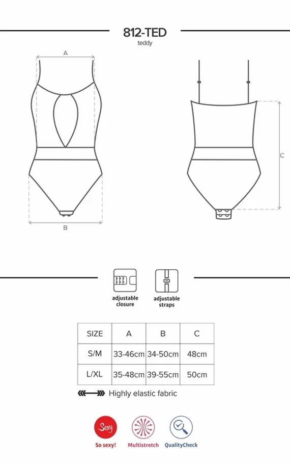 812 Teddy Боди