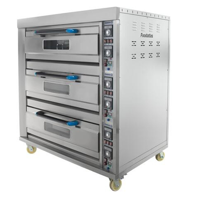 Печь хлебопекарная электрическая ярусная HEO-750/3 Foodatlas