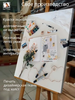 Картина "Скетчинг", интерьерная 30х40см 1шт.