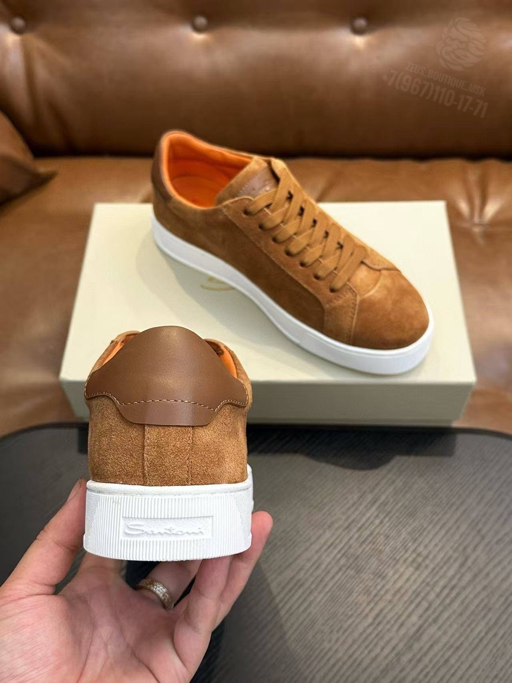 Кеды Santoni