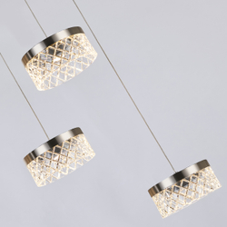 Подвесной светильник MD21020075-3A satin nickel